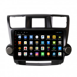 Штатная магнитола VGA для Toyota Highlander (2007-2012) на Android 13.0 (VGA035T1XHD)