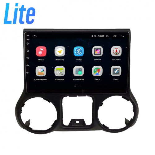 Штатная магнитола VGA для Jeep Wrangler (2015-2016) на Android 10.0 (VGA099Lite)