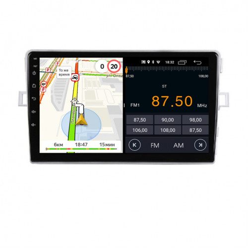 Штатная магнитола VGA для Toyota Verso (2009-2011) на Android 13.0 (VGA135U2K)