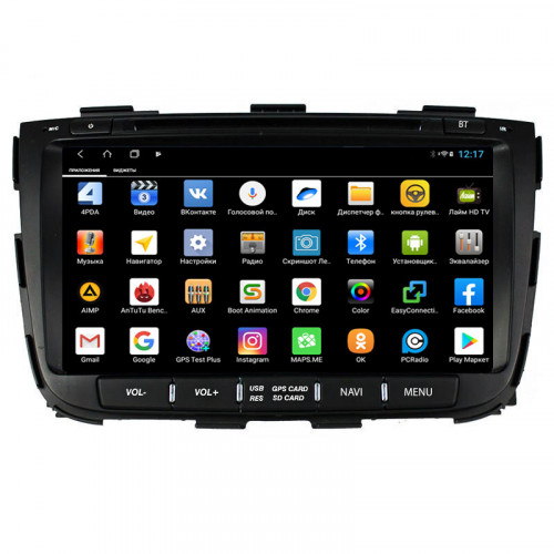 Штатная магнитола VGA для Kia Sorento 2 (2012+) c DVD на Android 13.0 (VGA224XHDDVD)