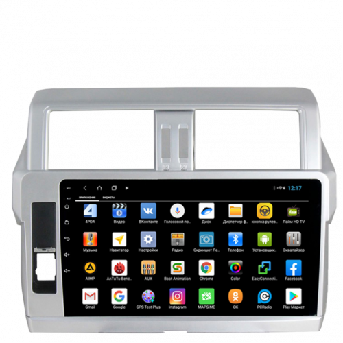 Штатная магнитола VGA для Toyota Land Cruiser Prado 150 (2013-2017) на Android 13 (VGA347XHD)