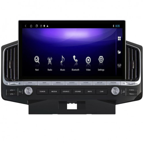 Штатная магнитола VGA для Toyota Land Cruiser (2008-2015) память 6/128 Гб экран 13" на Android 13.0 (VGA381L13)