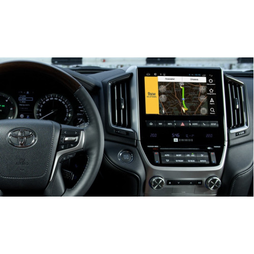 Мультимедийный навигационный блок VGA для Toyota Land Cruiser 200 (2015+) на Andriod 10.0 (VGA-TY2001)