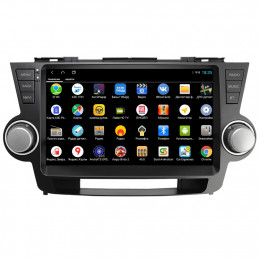 Штатная магнитола VGA для Toyota Highlander (2007-2013) на Android 13.0 (VGA035T3XHD)