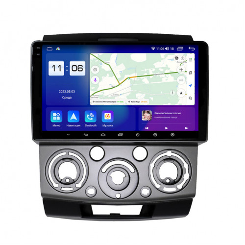 Штатная магнитола VGA для Ford Ranger (2006-2010) / Mazda BT-50 (2006-2010) на Android 13.0 (VGA090U2K)