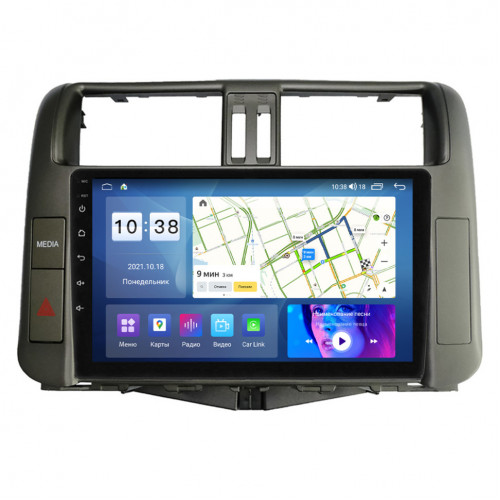 Штатная магнитола VGA для Toyota Land Cruiser Prado 150 (2010-2012) на Android 13.0 (VGA065FHD)