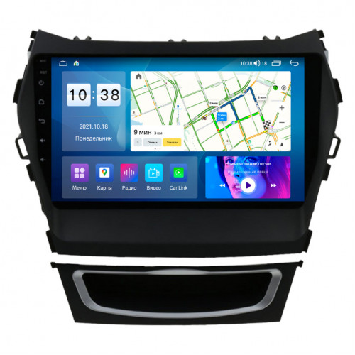 Штатная магнитола VGA для Hyundai Santa Fe 3 (2012-2018) на Android 11.0 (VGA209LUX2Lite)