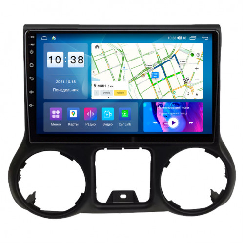 Штатная магнитола VGA для Jeep Wrangler (2011-2014) на Android (VGA098LUX1LTK)