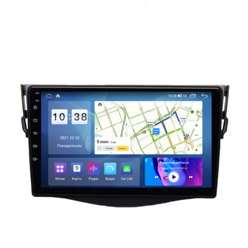 Штатная магнитола VGA для Toyota RAV4 (2006-2012) / Vanguard (2006-2012) на Android 11.0 (VGA018-1Lite)