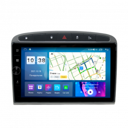 Штатная магнитола VGA для Peugeot 308 и 408 2010-2017 серая на Android 13.0 (VGA081LHDAV-G)