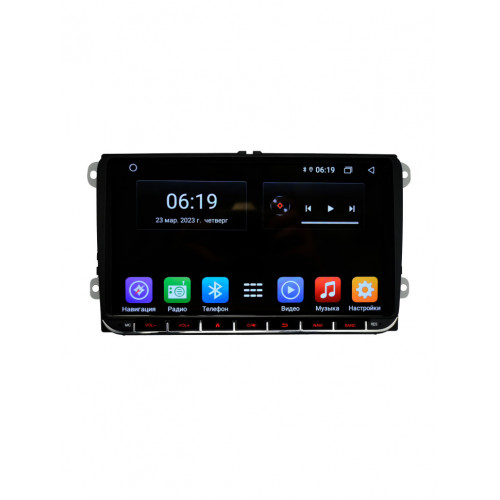 Штатная магнитола VGA для VW / Skoda / Seat экран 9" на Android 10.0 (VGA904LTX9)