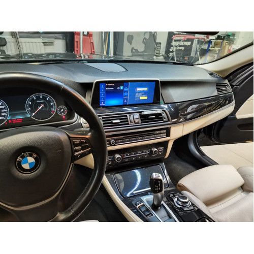 Магнитола для BMW 5 серия кузов F10/F11/520 с IPS матрицей 10.25"  1920*720 VGA на Андроид 13.0 VGA5288T2a138/128