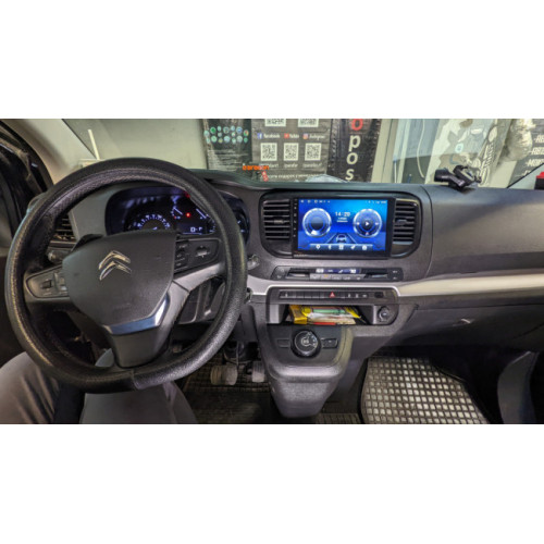 Магнитола для Peugeot Expert 2016+/Traveller 2016+ и Citroen Dispatch 2016+/Jumpy 2016+/Spacetourer 2016+/Opel Vivaro 2020/Opel Vivaro 2020 VGA (cо встроенным модулем для подключения камер 360) на Анд