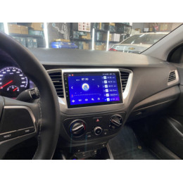 Магнитола для Hyundai Solaris 2017+ VGA (cо встроенным модулем для подключения камер 360) на Андроид 13 VGA766XHD360