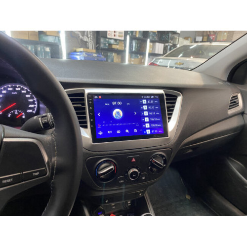 Магнитола для Hyundai Solaris 2017+ VGA (cо встроенным модулем для подключения камер 360) на Андроид 13 VGA766XHD360