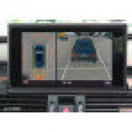 Штатная интеллектуальная 3D система кругового обзора автомобиля сПАРК-BDV-360-R для Audi A6, с функцией видеорегистратора