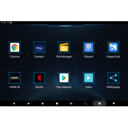 Навесной монитор на подголовник VGA экран 12" разрешение 2160*1440 на Android 11.0 2+32Гб VGATech120N