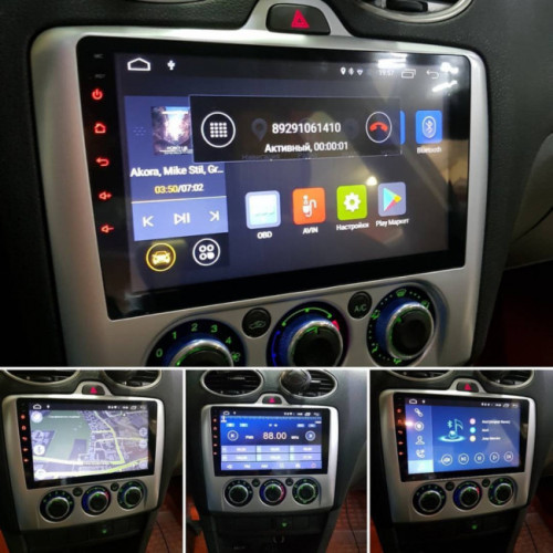 Штатная магнитола VGA для Ford Focus 2 (2005-2011) (без климата) на Android 13.0 (VGA695FHD)