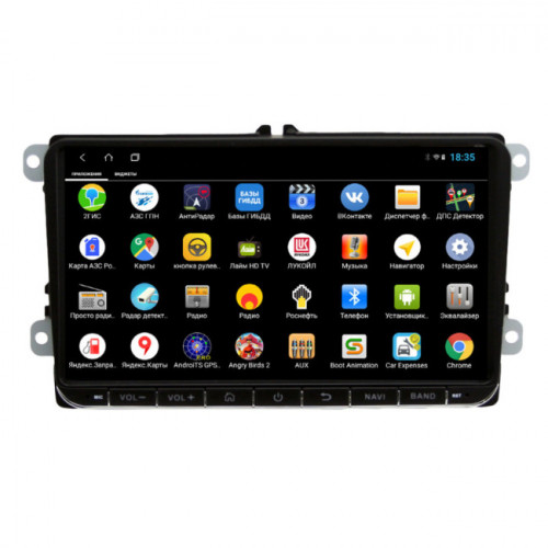 Штатная магнитола VGA для VW / Skoda / Seat экран 9" на Android 13.0 (VGA904XHD9)