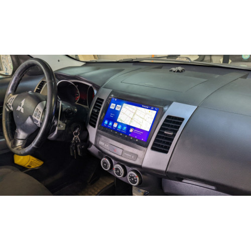 Магнитола для Mitsubishi Outlander XL 2006-2012 VGA (cо встроенным модулем для подключения камер 360) на Андроид 13.0 VGA056LUX1U2K360