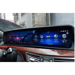 Штатное головное устройство VGA для Mercedes-Benz S класс (2006-2013) NTG 3.0/3.5 экран 12.3" дюйма разрешение 1920*720 на Android 12.0 (VGA7121A11S)