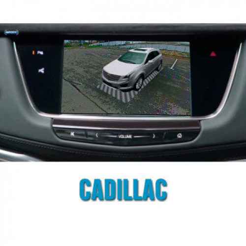 Штатная система кругового обзора автомобиля сПАРК-BDV-360-R для Cadillac со встроенным видеоинтерфейсом, с функцией видеорегистратора
