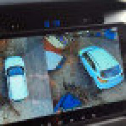 Штатная интеллектуальная 3D система кругового обзора автомобиля сПАРК-BDV-360-R для Hyundai Creta, с функцией видеорегистратора