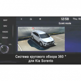 Система кругового обзора автомобиля сПАРК-BDV-360-R для Kia Sorento, с функцией видеорегистратора