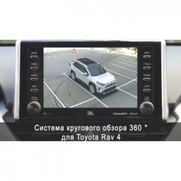 Штатная система кругового обзора автомобиля сПАРК-BDV-360-R для Toyota RAV4, с функцией видеорегистратора