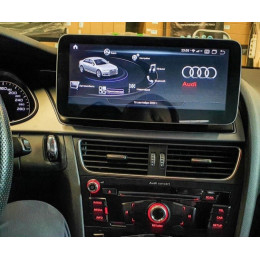 Штатная магнитола VGA для Audi A4 (2010-2016) разрешение 1920*720 на Android 13.0 (VGA7938QPDHigh)