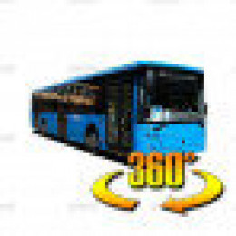 Система кругового обзора сПАРК BDVR-360-4 для автобусов и грузовиков, Bird view с функцией записи