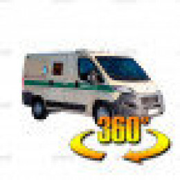 Система кругового обзора сПАРК BDVR-360-4 для автобусов и грузовиков, Bird view с функцией записи