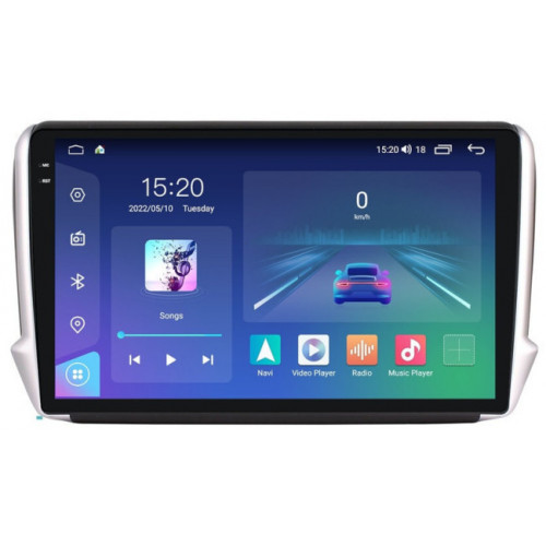 Штатная магнитола VGA для Peugeot 2008 (2008-2019) на Android 13.0 (VGA892U2K)