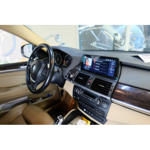 Магнитола для BMW X5/X6 серия кузов E70/E71 2007-2010 CCC с IPS матрицей 10.25"  1920*720 VGA на Андроид 11.0 VGA5215i