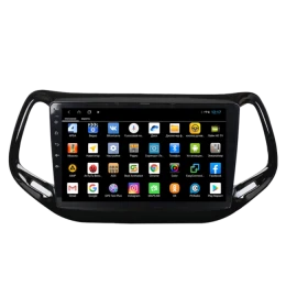 Магнитола для Jeep Compass 2017 VGA (cо встроенным модулем для подключения камер 360) на Андроид 13 VGA997XHD360
