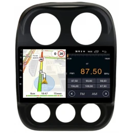 Магнитола для Jeep Compass 2011-2015 - VGA VGA998FHD Андроид 13, 8-ядер, 2Гб+32Гб, SIM-слот