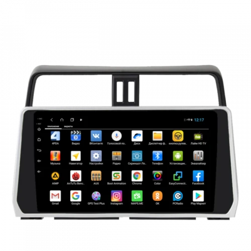 Штатная магнитола VGA для Toyota Land Cruiser Prado 150 (2017+) на Android 13 (VGA348XHD) (огромный экран)